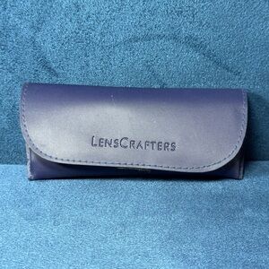 LensCrafters Navy Eyeglass Case